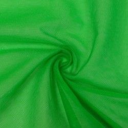 Фатин (мягкий), цвет Светло-зеленый (на отрез)  в Балаково