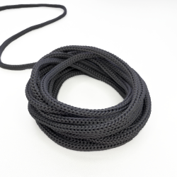 Шнур для одежды d-4.5мм, цвет Серый (на отрез)  в Балаково