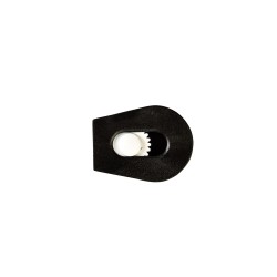 Зажим для шнура 4 мм KL цвет Чёрный + Белый (поштучно)  в Балаково