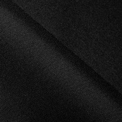 Ткань Оксфорд 600D PU, Черный (на отрез)  в Балаково