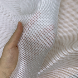 Сетка 3D трехслойная Air mesh 160 гр/м2, цвет Белый (на отрез)  в Балаково