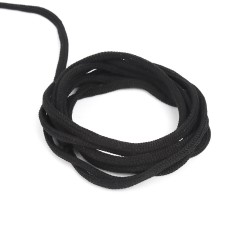 Шнур для одежды 4,5 мм, цвет Чёрный (на отрез)  в Балаково