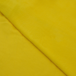 Флис Односторонний 180 гр/м2, Желтый (на отрез)  в Балаково