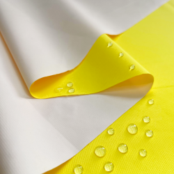 Водонепроницаемая Дышащая Мембранная ткань PU 10'000, цвет Жёлтый (на отрез)  в Балаково